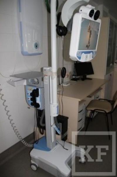 С помощью робота казанские специалисты смогут дистанционно обследовать пациентов перинатального центра Челнов