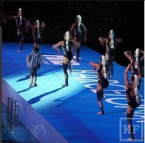 Рустам Минниханов опубликовал фото с открытия XV чемпионата мира по водным видам спорта [фото]