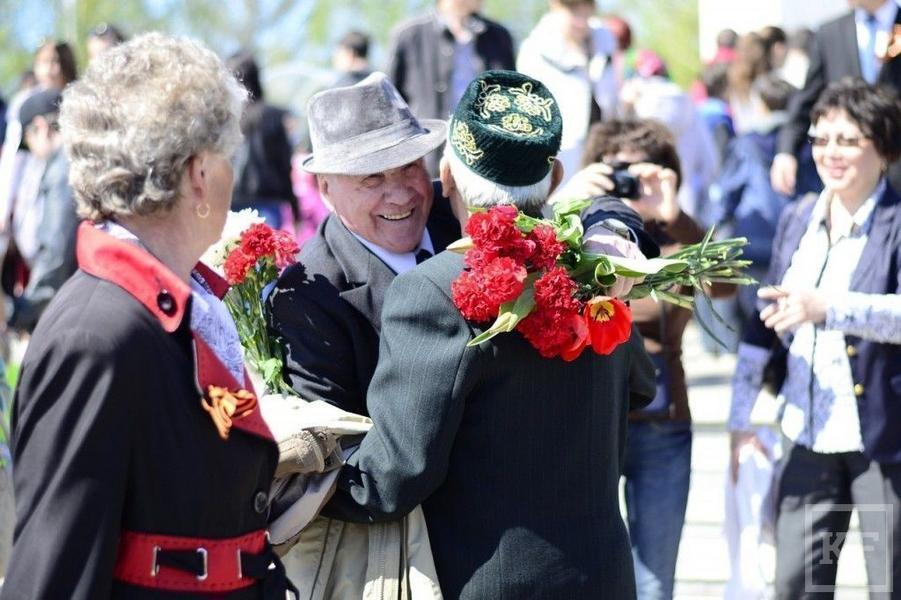 Парад в честь Дня Победы прошел в Нижнекамске