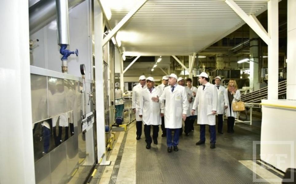 На заводе «Челны-хлеб» Минниханов ознакомился с эксклюзивной системой закваски