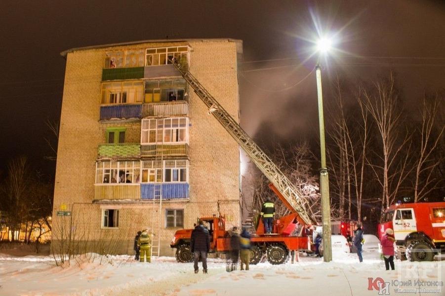 В Зеленодольске произошёл сильный пожар, в котором погиб один человек