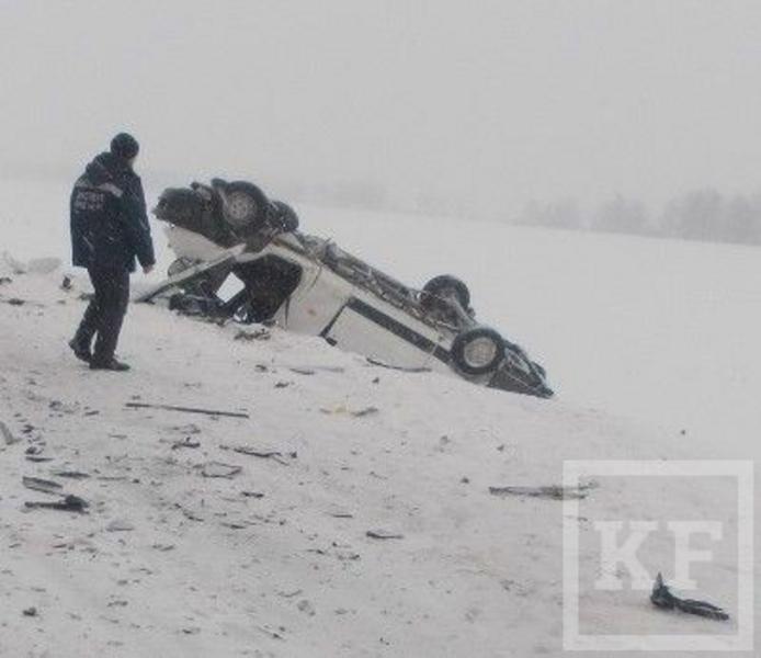 За один день на дорогах Татарстана  погибли шесть человек