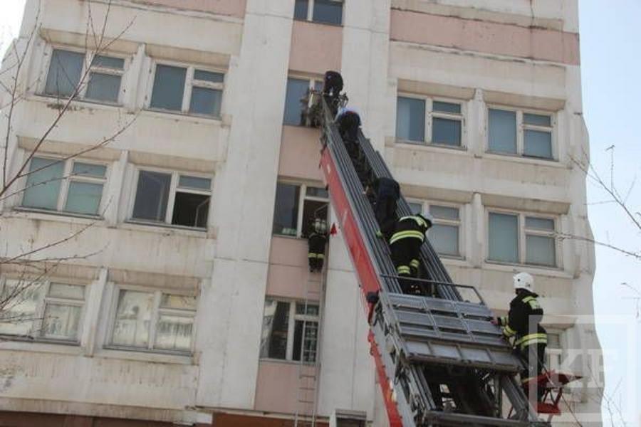 Добровольные пожарные дружины КНИТУ-КАИ поучаствовали в тренировочном пожаре