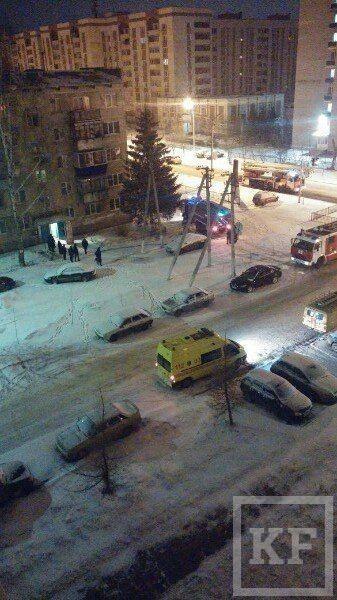 В Альметьевске за ночь произошли два пожара, один человек погиб