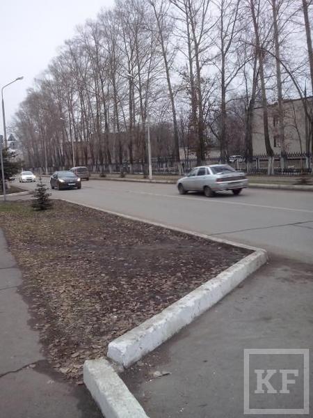 Жители Нижнекамска просят власти оборудовать пешеходный переход около одной из больниц – «Народный контроль»
