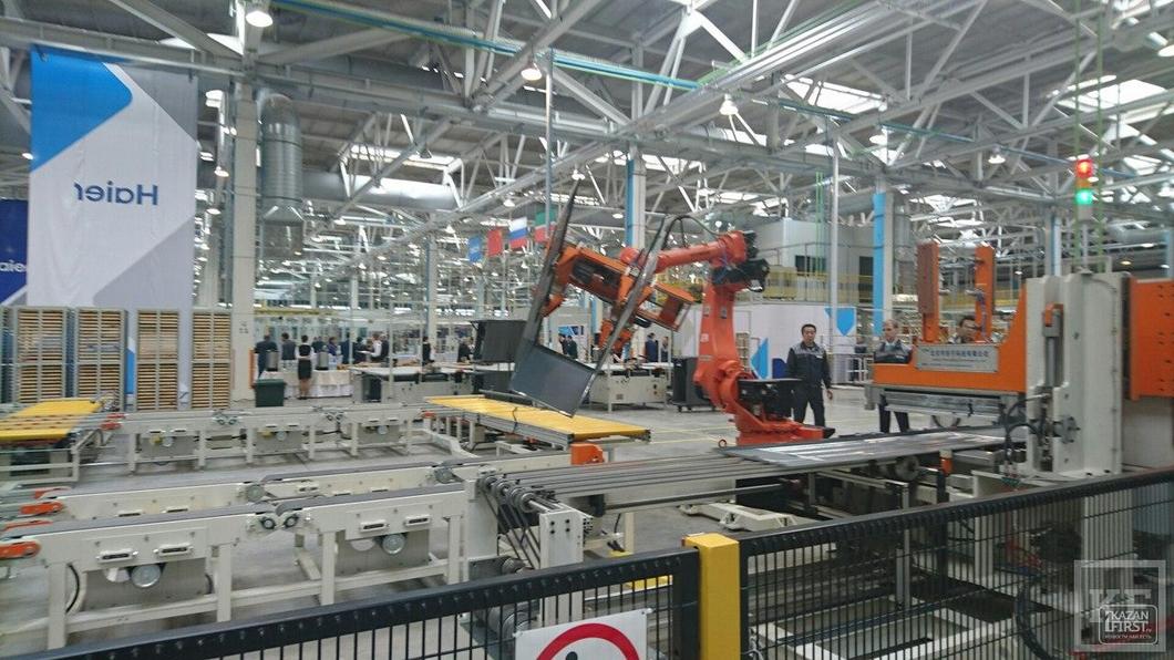 В Набережных Челнах открылся первый в России завод китайской корпорации Haier
