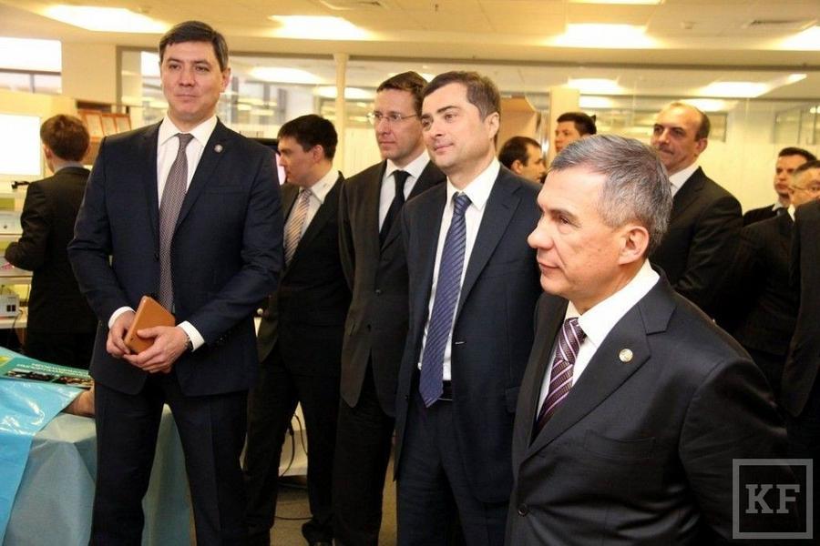 Сурков посетил казанский IT-парк