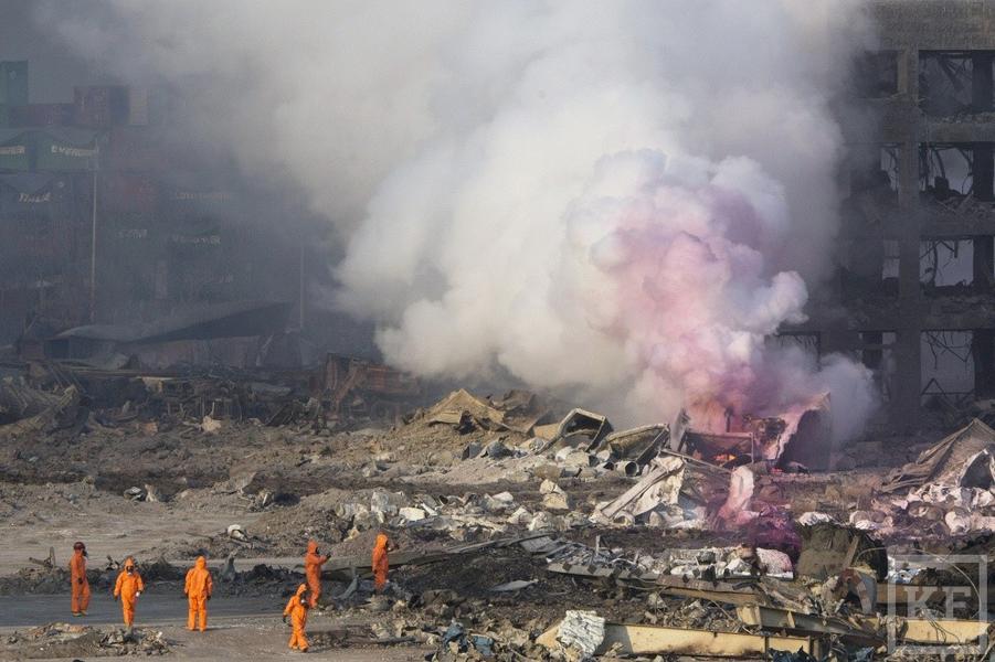 Вчерашний взрыв в Китае унес жизни 50 человек, свыше 700 – госпитализированы