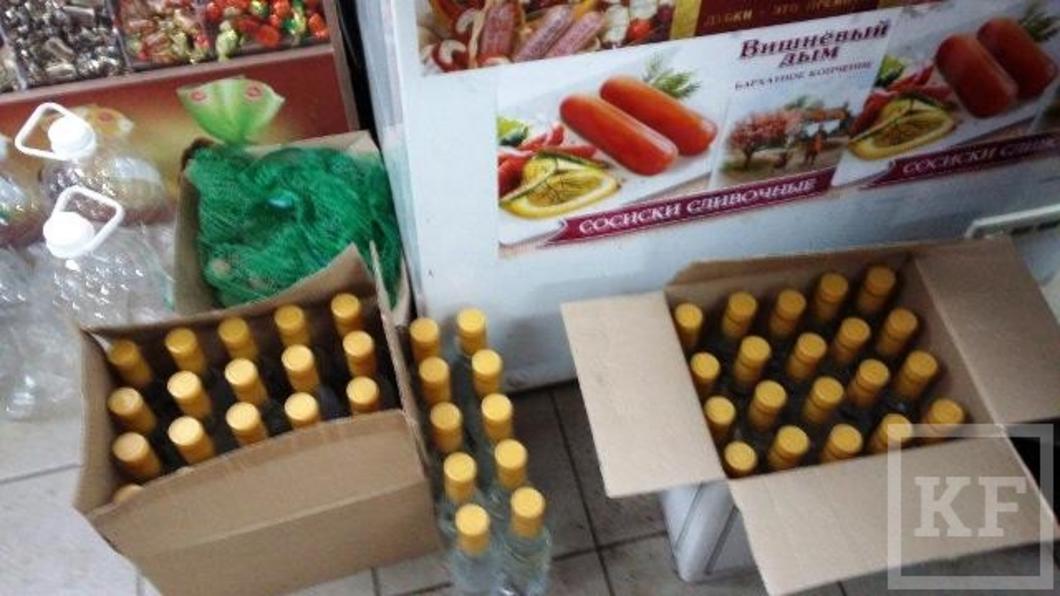 700 000 рублей штрафа грозит предпринимателю из Лениногорска, торговавшему контрафактным алкоголем