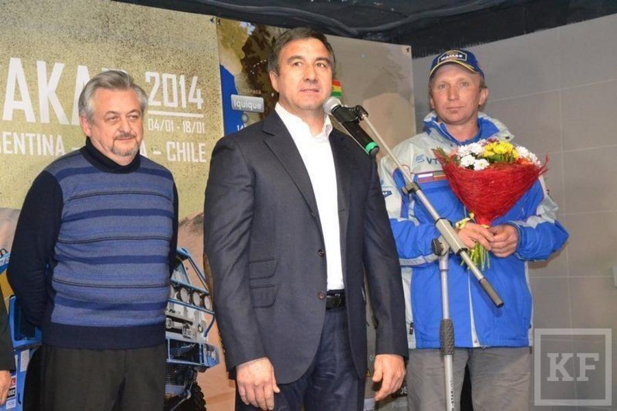 Челнинцы организовали торжественную встречу команде «КАМАЗ-Мастер»