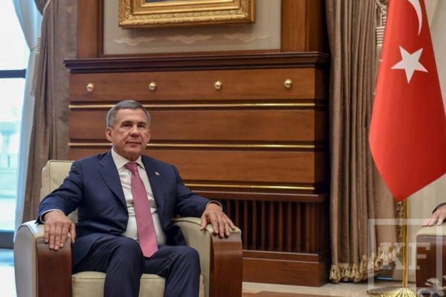 Рустам Минниханов и президент Турции обсудили вопросы экономического сотрудничества