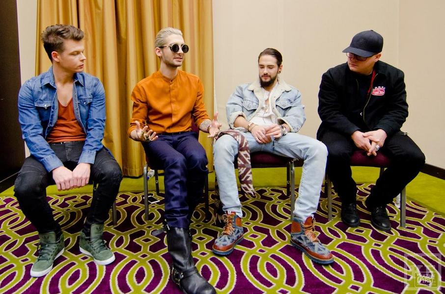 Солист Tokio Hotel в Казани: Мне нравится, как одеваются русские девушки. Они производят впечатление очень сильных женщин
