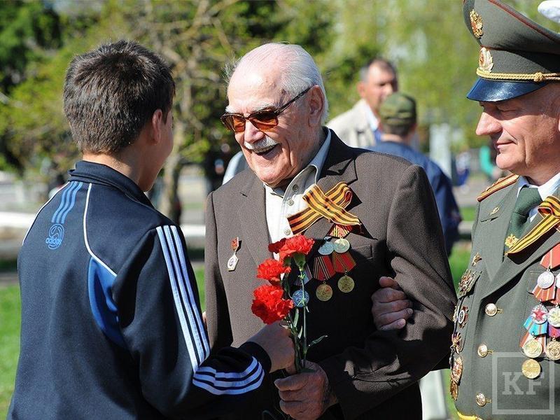 Парад в честь Дня Победы прошел в Нижнекамске