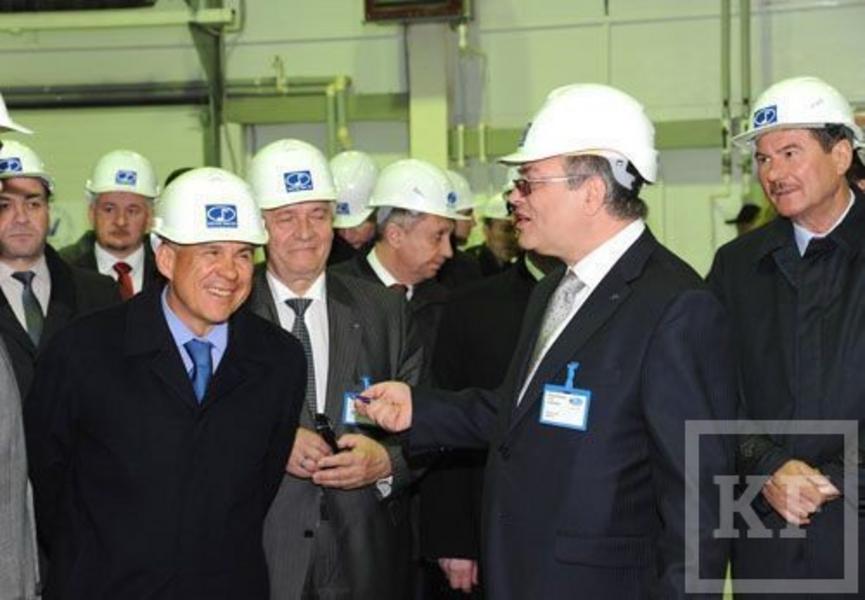 На ОЭЗ «Алабуга» президент Татарстана принял участие в закладке первого камня в основания двух заводов