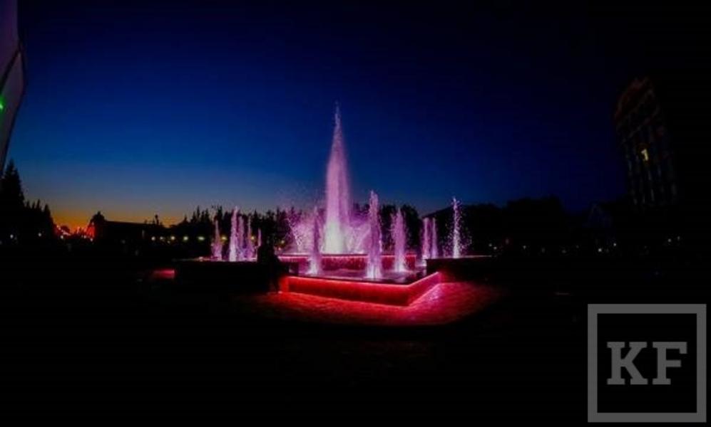 Исполком Бугульмы опубликовал режим работы нового светомузыкального фонтана