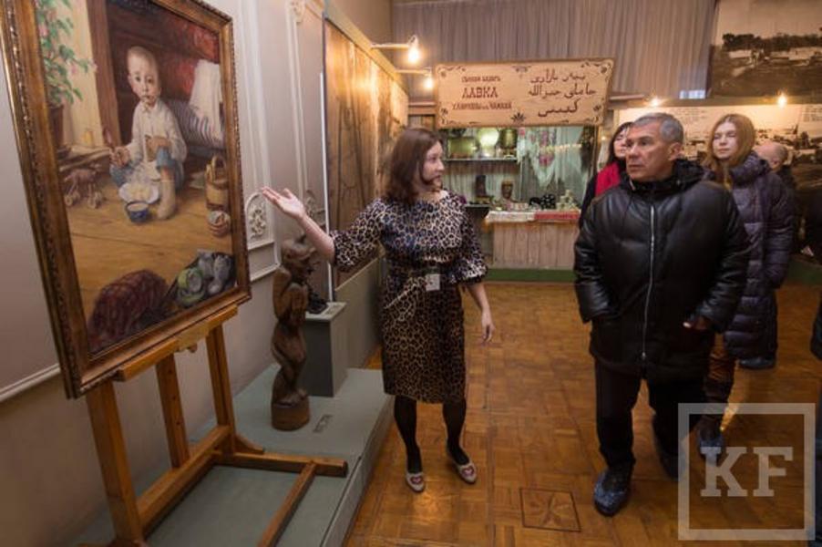 Рустам Минниханов осмотрел исторический центр Казани