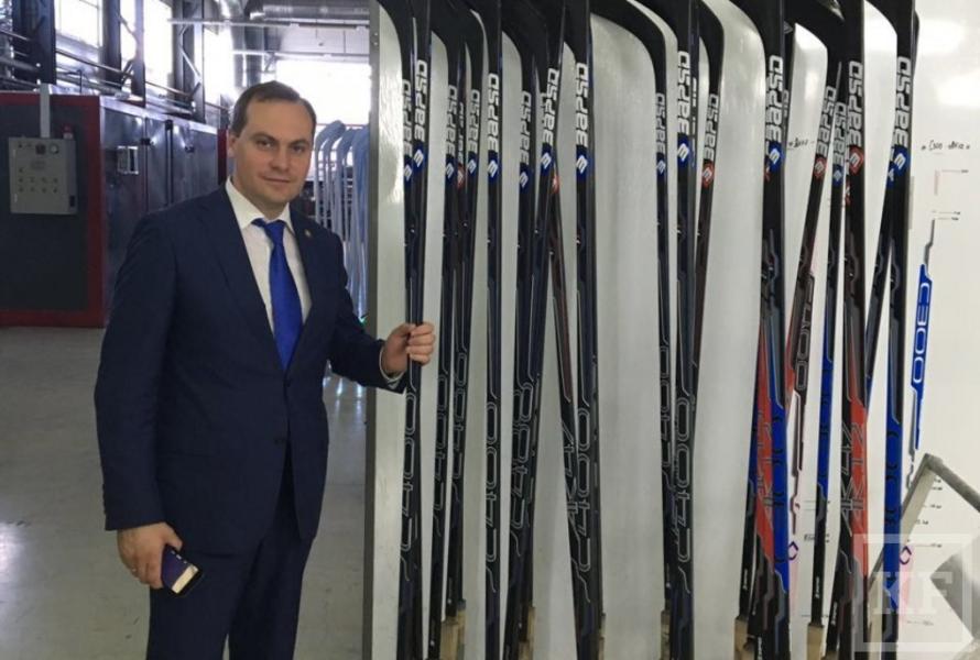 В Челнах открывается первый в России завод хоккейного инвентаря торговой марки Даниса Зарипова