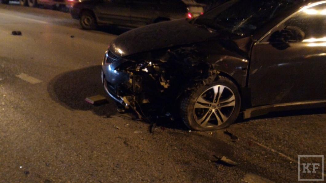 В ДТП из-за пьяного водителя в Казани погиб пассажир Daewoo Matiz