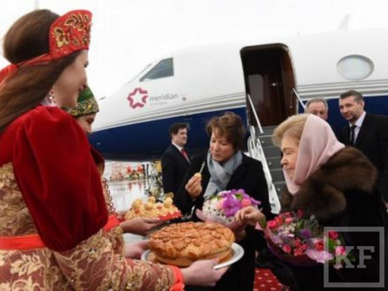 Казань посетили вдова и дочь первого президента России