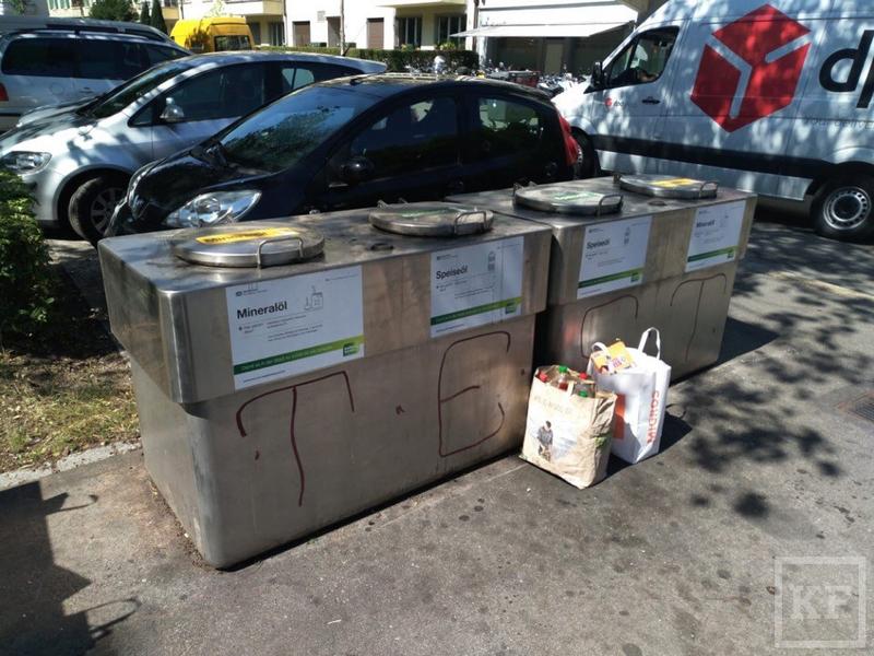 Переработка мусора в швейцарии