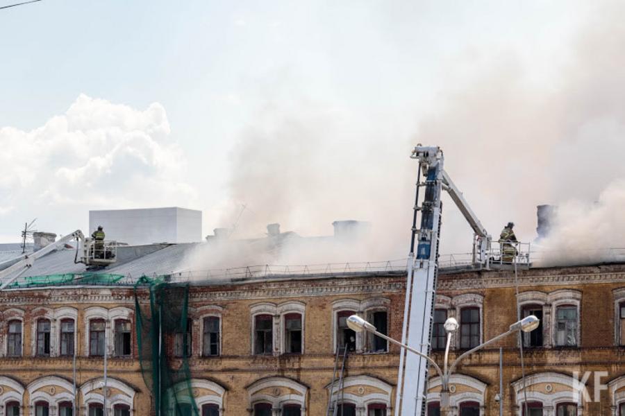 Пожар в «Соболевских номерах» - типичная судьба для исторических зданий Казани