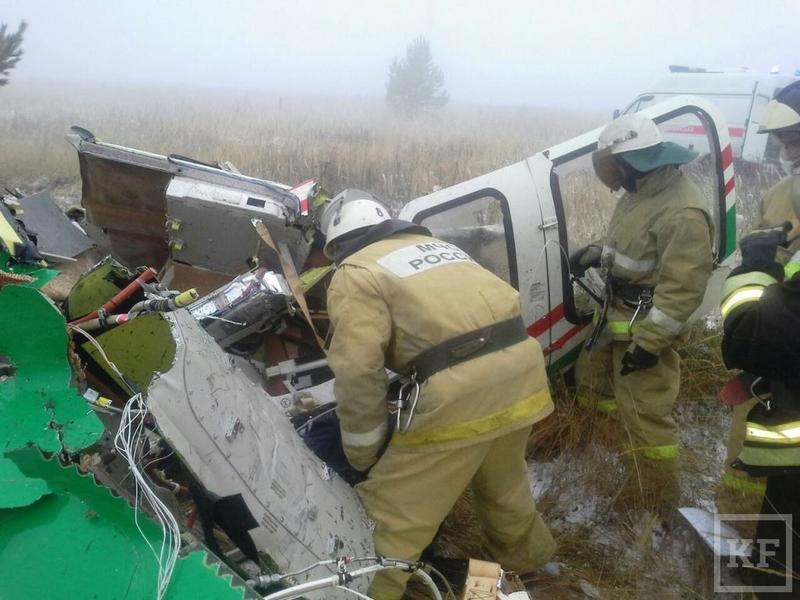 В Татарстане потерпел крушение вертолет