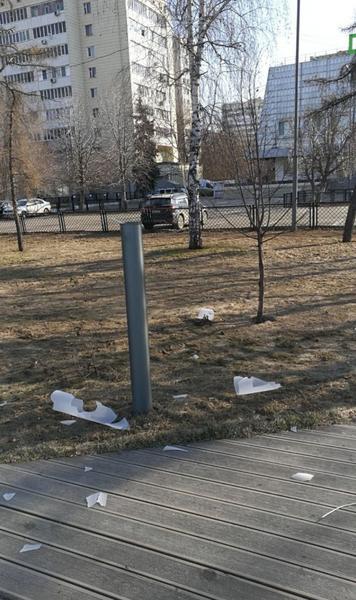 Казанская полиция задержала вандала, разбившего фонари у «Козьей слободы»