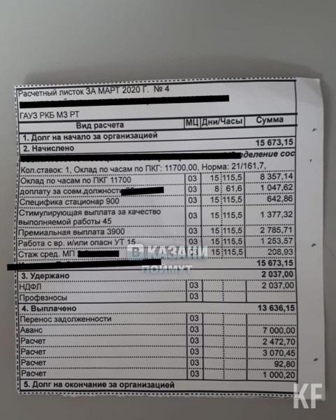 РКБ прокомментировала жалобу казанского врача на низкие зарплаты медработников