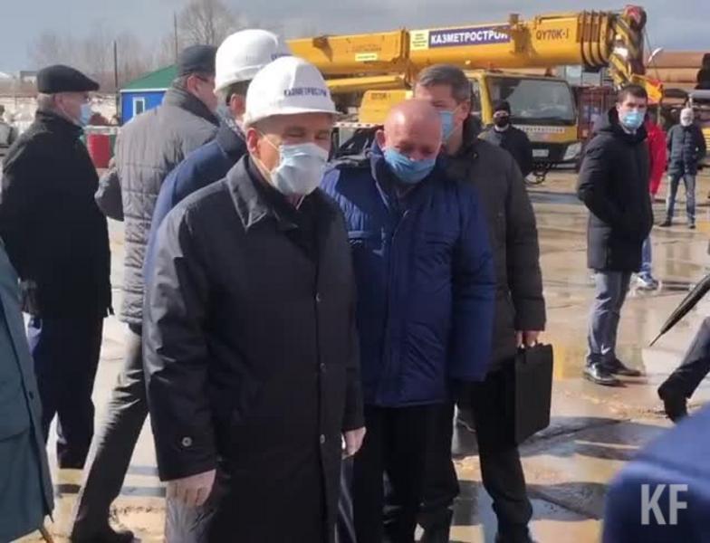 Рустам Минниханов дал старт строительству первого участка второй линии казанского метро