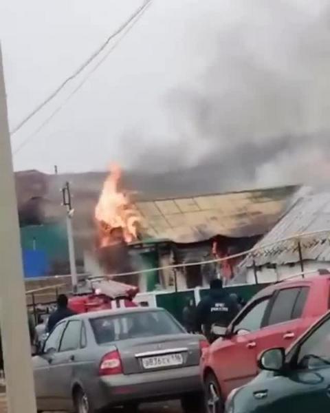 В Альметьевском районе из-за неисправности электрооборудования сгорел дом