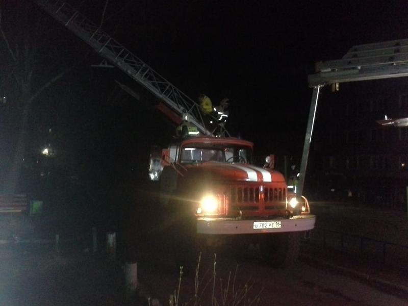 На пожаре в жилом доме Зеленодольска спасён 31 человек