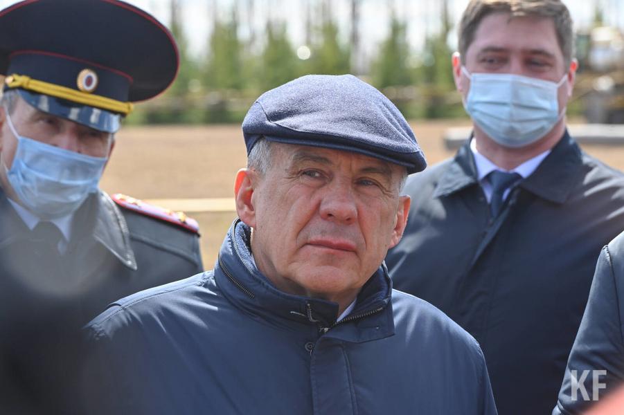 Президент Татарстана посетил Арский район Президент Татарстана посетил Арский район