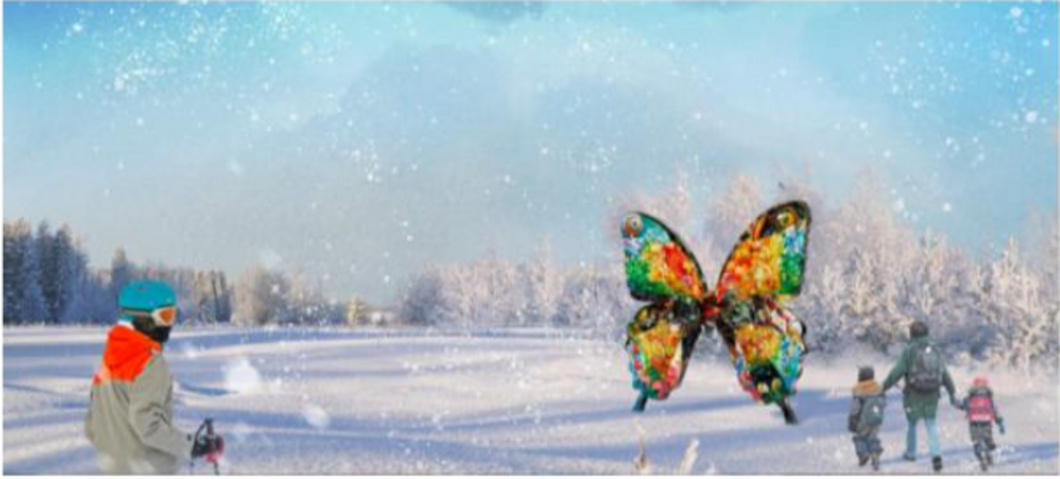 В Казани установят скульптуру «Эффект бабочки» из пластиковых бутылок за 500 тысяч рублей В Казани установят скульптуру «Эффект бабочки» из пластиковых бутылок за 500 тысяч рублей