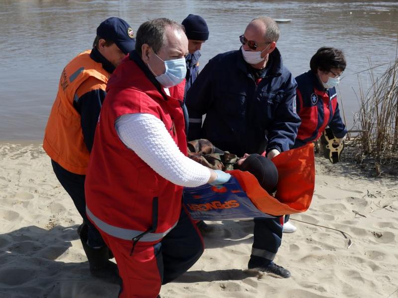 МЧС Татарстана провело учения по ликвидации последствий паводка