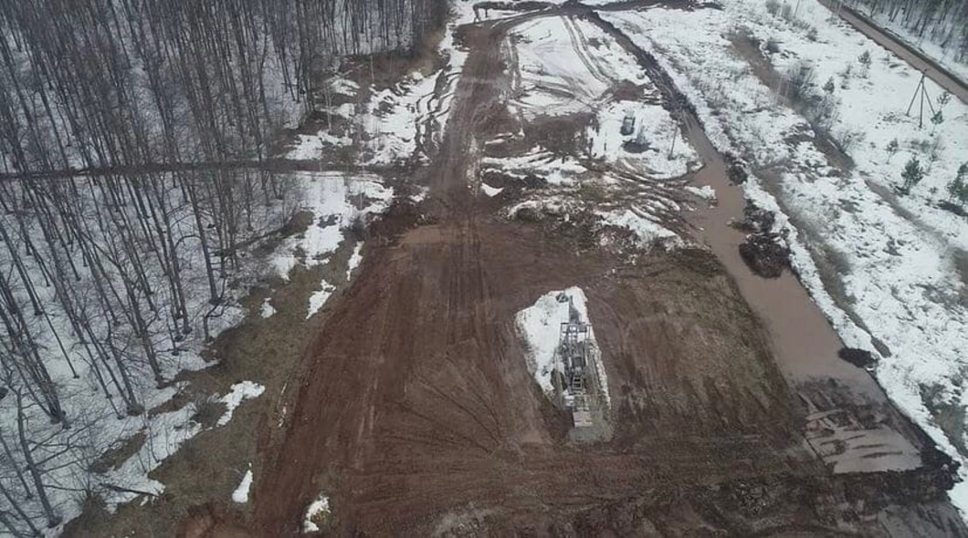 В Альметьевске идет ликвидация последствий разлива нефти