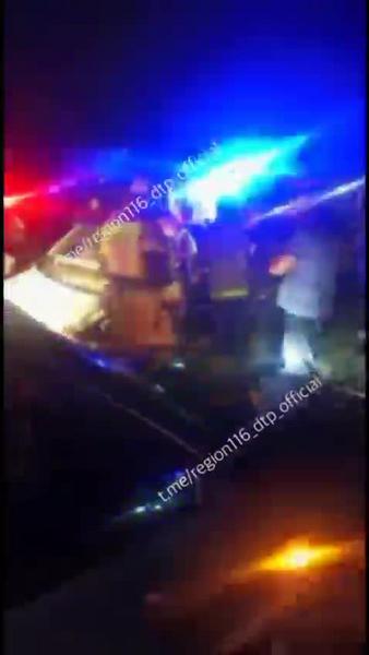 Между Челнами и Заинском произошло страшное ДТП: «Киа Рио» столкнулась с автобусом