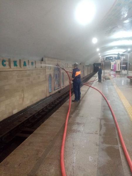 Станции казанского метро готовят к летнему периоду