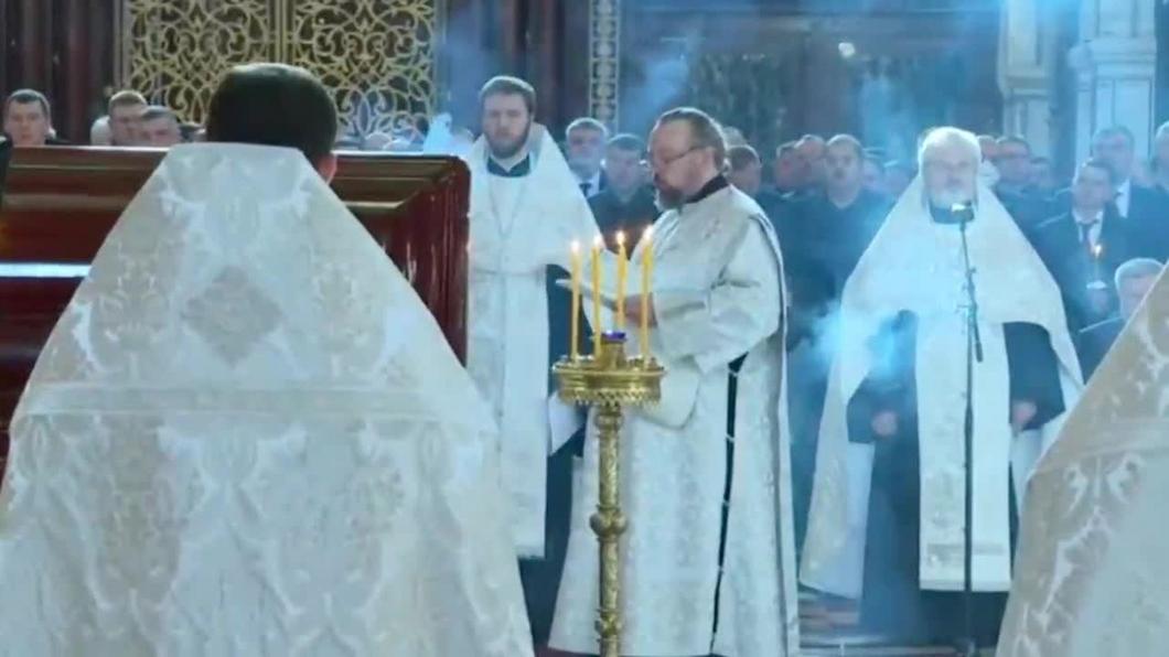 Церемония прощания с Владимиром Жириновским проходит московском храме Христа Спасителя