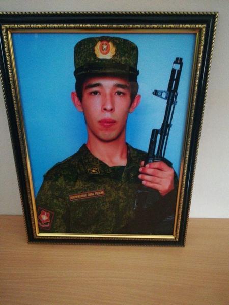 В Зеленодольске похоронили погибшего на Украине Ильназа Харисова