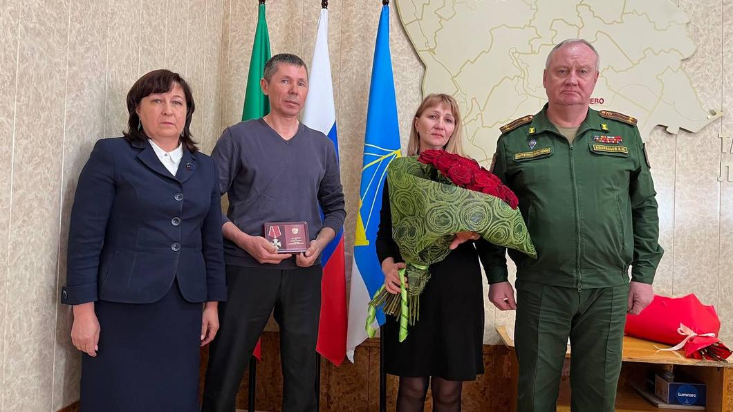 Боец из Лаишевского района Павел Дюльдев посмертно награжден Орденом Мужества