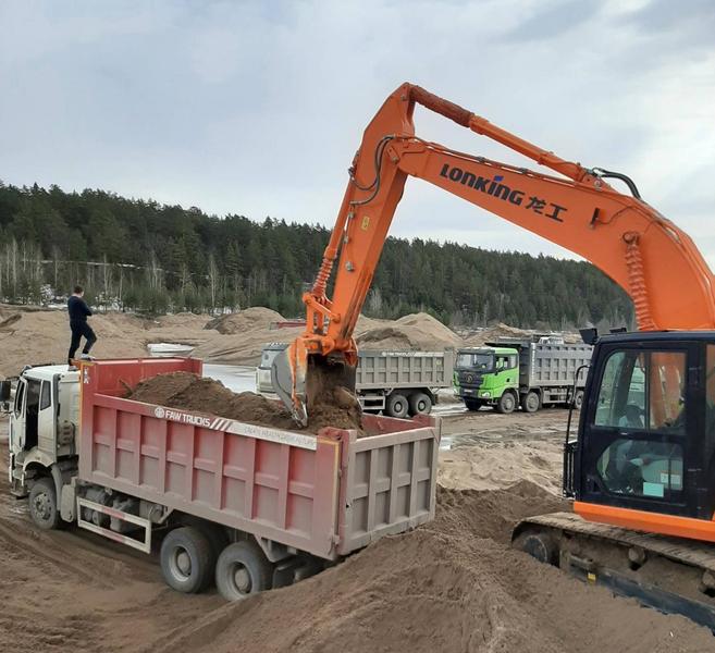 Недалеко от Ильинки в Нижнекамске украли более 14 тысяч кубометров песка Недалеко от Ильинки в Нижнекамске украли более 14 тысяч кубометров песка