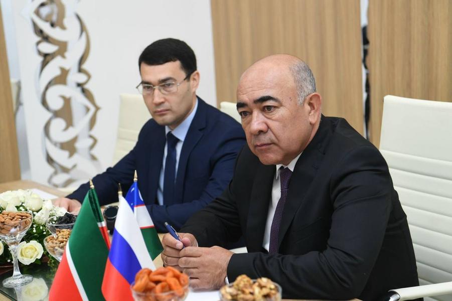 Минниханов обсудил с Мирзаевым сотрудничество Татарстана и Узбекистана