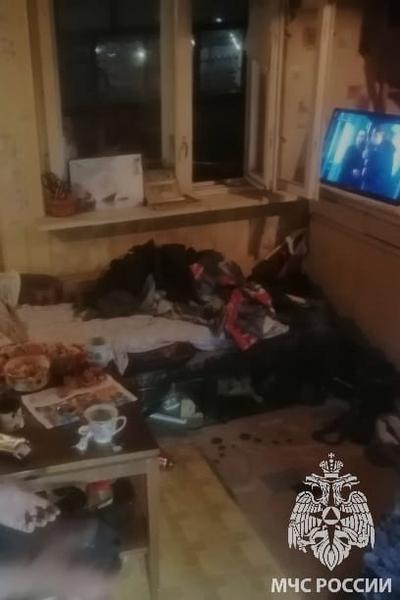 При тушении матраса в Набережных Челнах пострадал мужчина