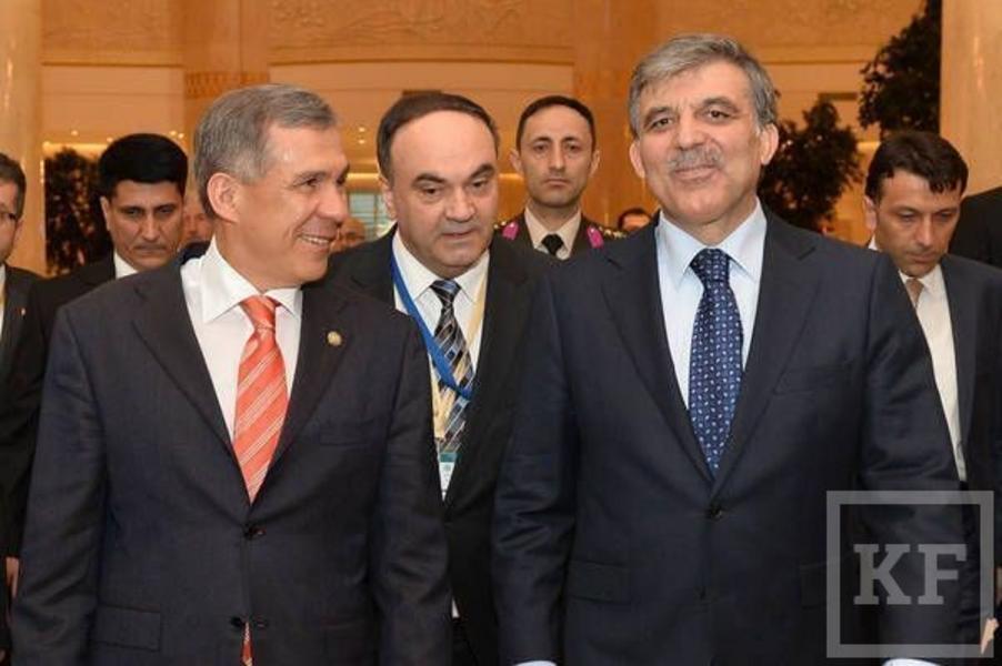 Рустам Минниханов встретился с президентом Турции