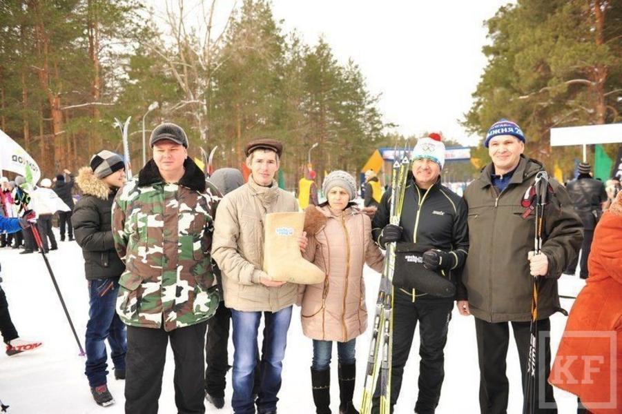 Жители Набережных Челнов вышли на лыжню