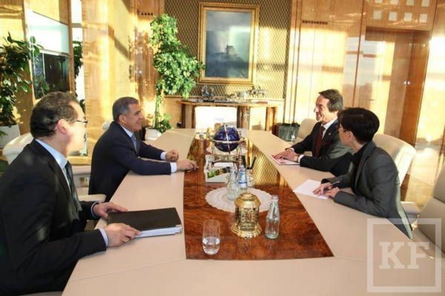 Минниханов предложил турецкой компании «Зорлу Холдинг» создать в Татарстане текстильный кластер