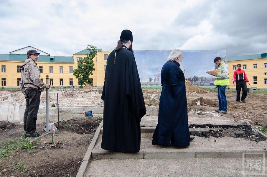 Собор Казанской иконы Божией матери при Богородицком монастыре возведут на историческом фундаменте подземного храма