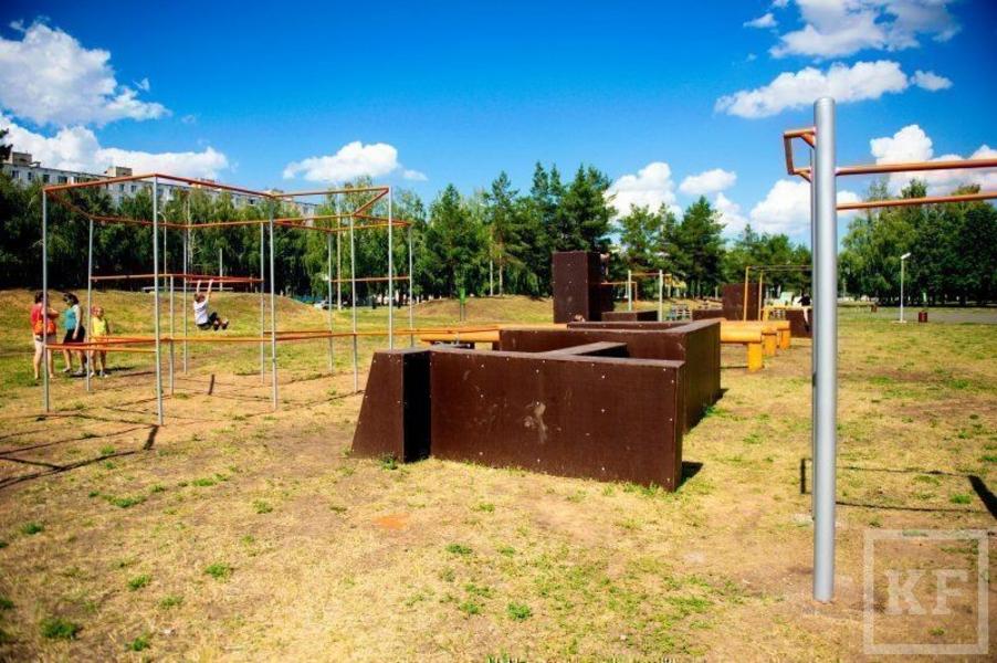 Новые площадки появились в челнинском парке «Гренада» [фото]