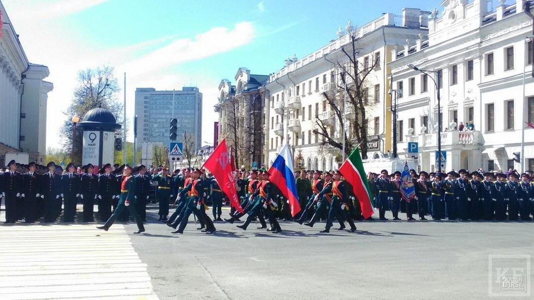 В Казани прошел военный парад, посвященный 70-летию Победы