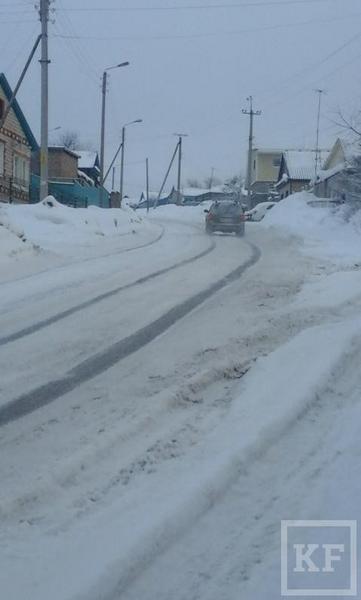 Мэр Бугульмы поручил за неделю очистить город от снега